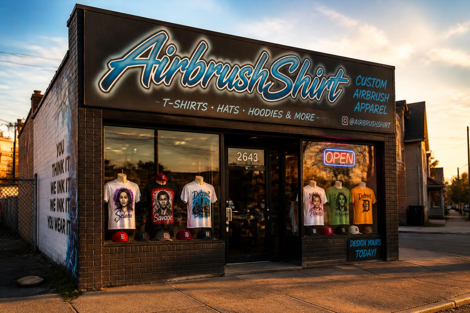 2019 AirbrushShirt storefront