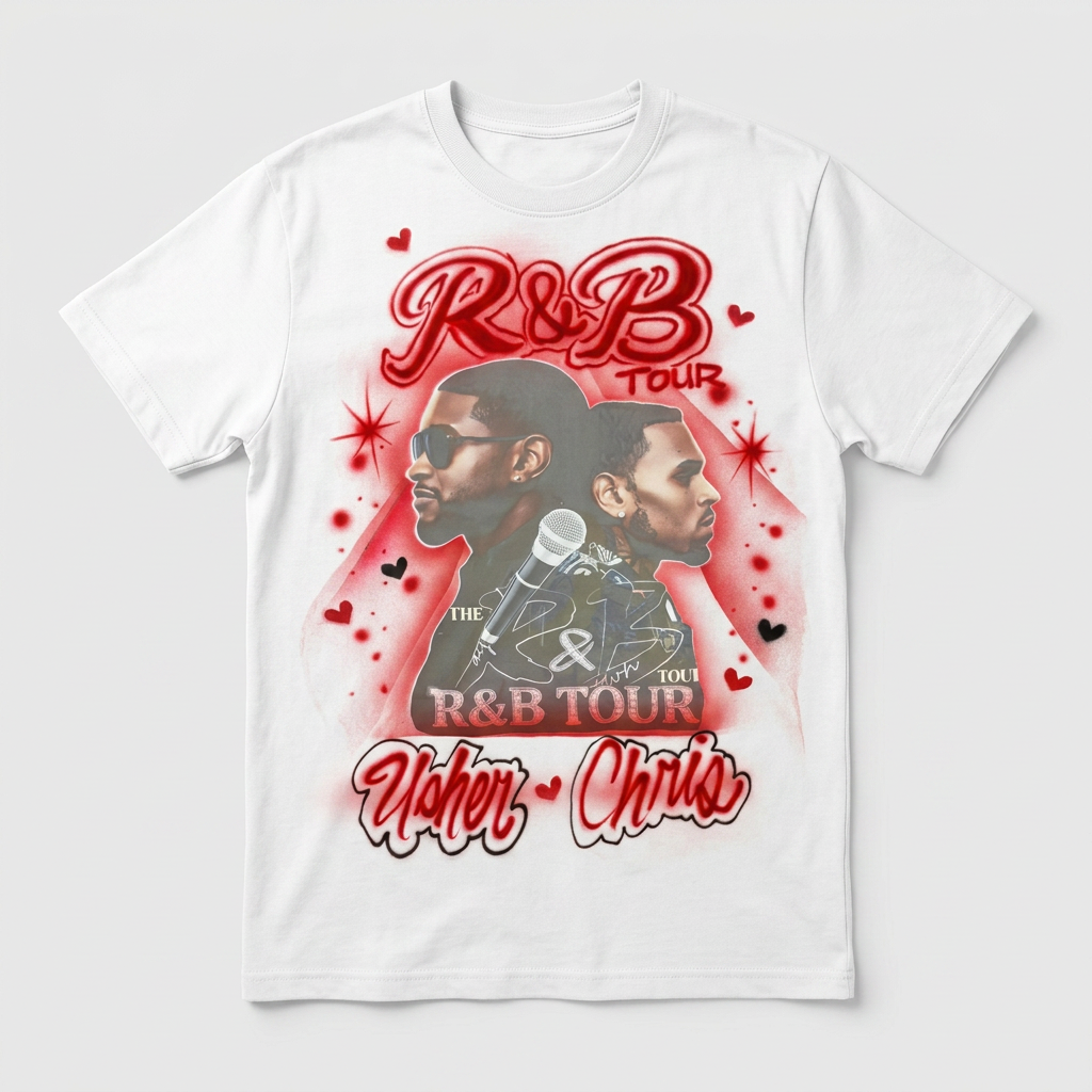 Concert Shirts — custom airbrushed by AirbrushShirt