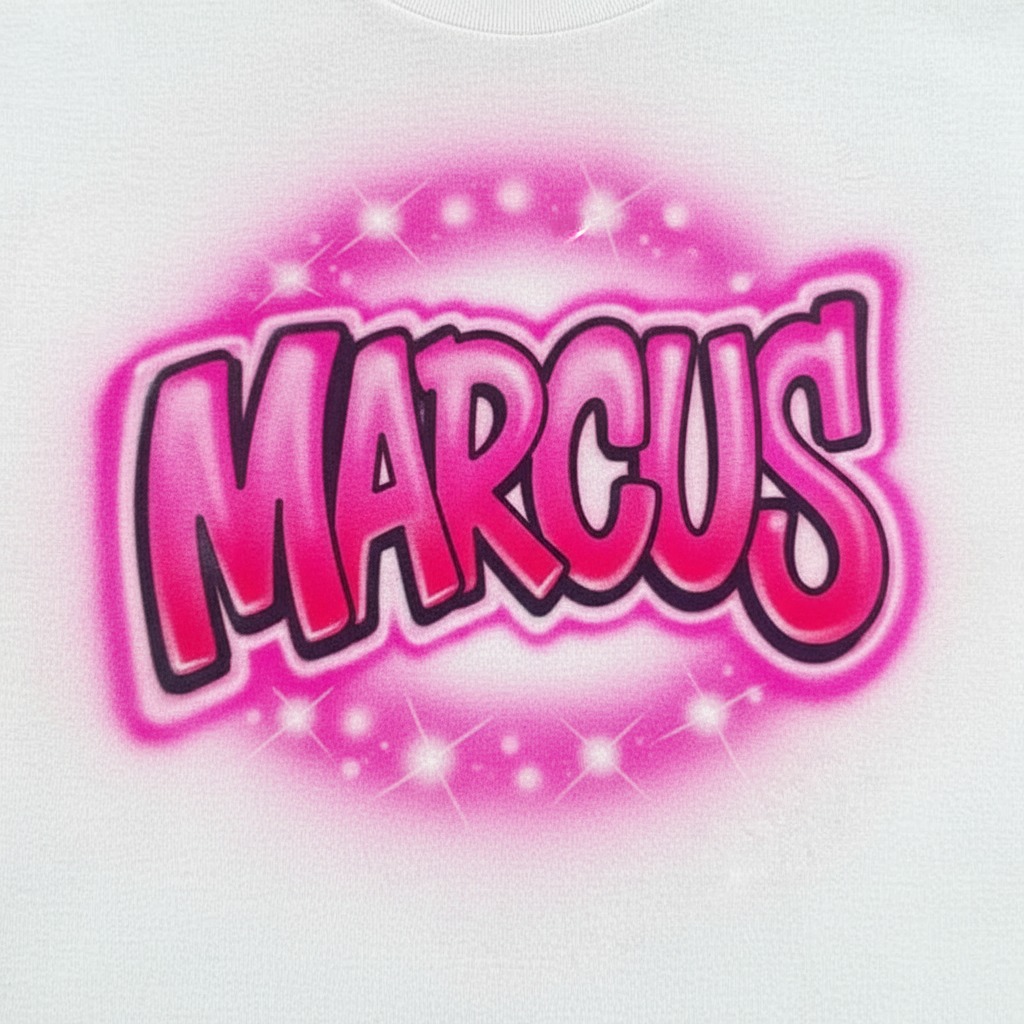Premium 1992 Tee — custom airbrush spray paint design on shirts, hats, shoes and outfits