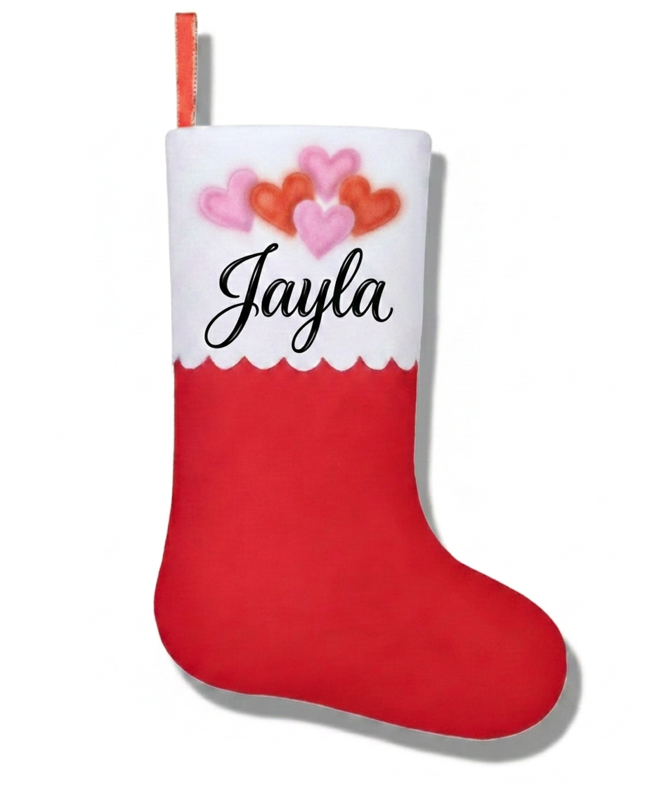Master-Sprayed Couple Stocking | Christmas Edition Tee — custom airbrush spray paint design on shirts, hats, shoes and outfits